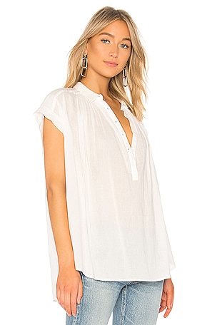 NILI LOTAN Normandy Blouse in White