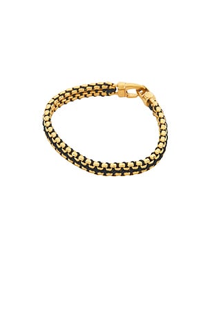 Woven 8Mm Box Chain Bracelet Nialaya