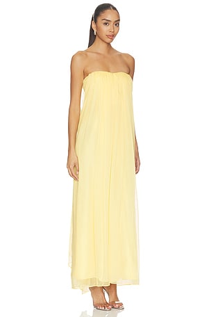 Nana Jacqueline Charlotte Dress in Yellow. Size S. Also