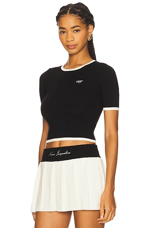 Nana Jacqueline Luna Top in Black,White