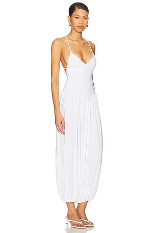 Norma Kamali Kenny Jumpsuit in White