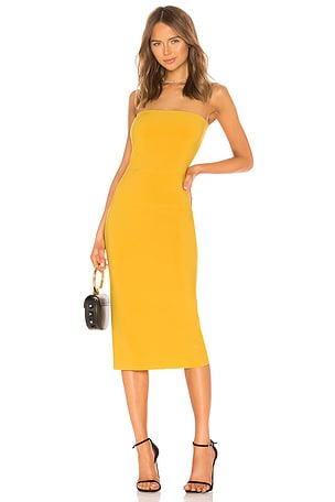 X REVOLVE Strapless Dress Norma Kamali