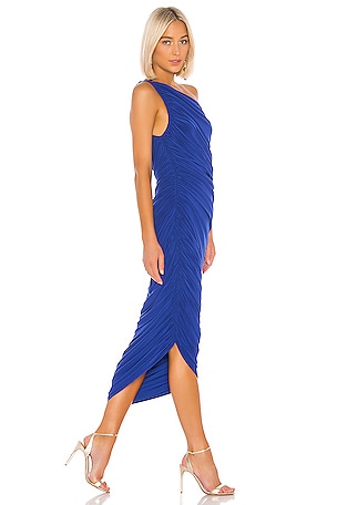 Norma Kamali Diana Gown in Blue