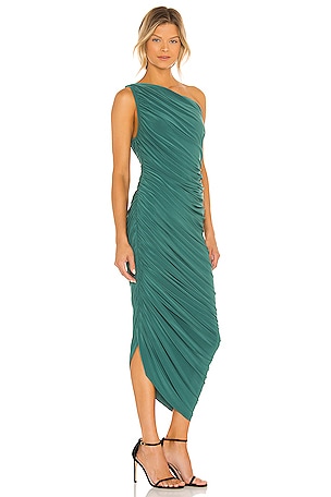 Norma Kamali Diana Gown in Green