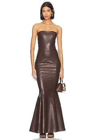 Strapless Fishtail Gown Norma Kamali