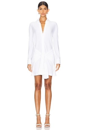 Four Sleeve Shirt Mini Dress Norma Kamali