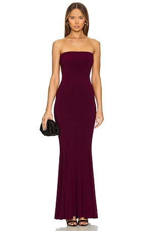 x REVOLVE Strapless Fishtail Gown Norma Kamali