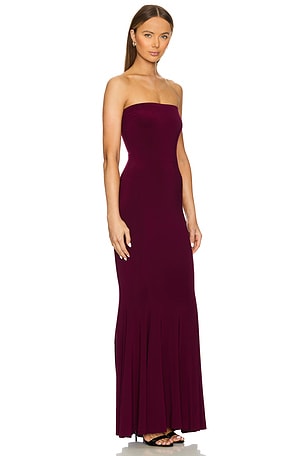 Norma Kamali x REVOLVE Strapless Fishtail Gown in Purple