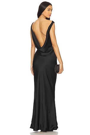 Sleeveless Low Back Drape Gown Norma Kamali