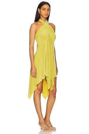 Norma Kamali Convertible Dress in Green