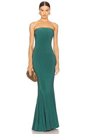 x REVOLVE Strapless Fishtail Gown Norma Kamali