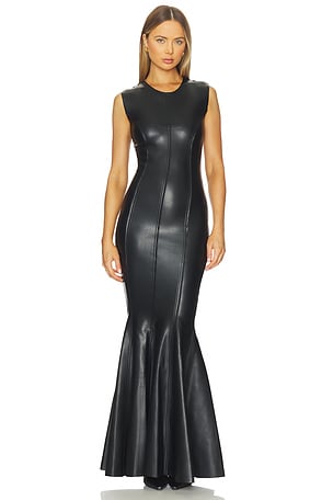 Sleeveless Grace Fishtail Gown Norma Kamali