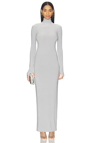 x Lifestyle Turtle Long Dress Norma Kamali