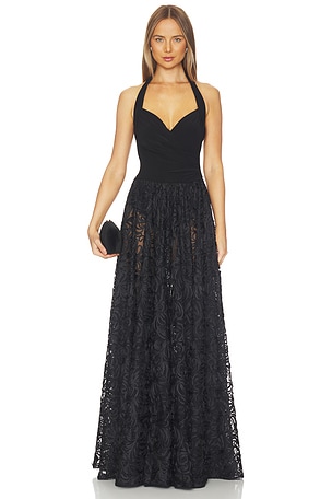 Cayla Flared Gown Norma Kamali