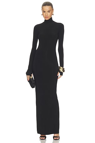 Turtleneck Long Dress Norma Kamali