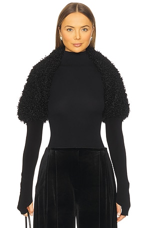 Long Sleeve Shruggie Norma Kamali