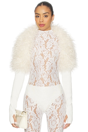 Long Sleeve Shruggie Norma Kamali