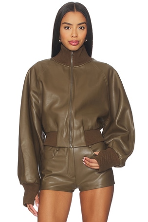 Oversized Turtleneck Bomber Jacket To Waist Norma Kamali