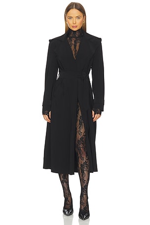 Oversized Double Breasted Trench Norma Kamali