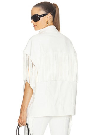 Sleeveless Oversized Jean Jacket Norma Kamali