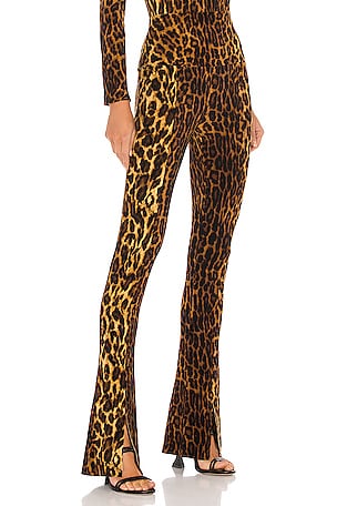 Norma Kamali Spat Legging in Brown