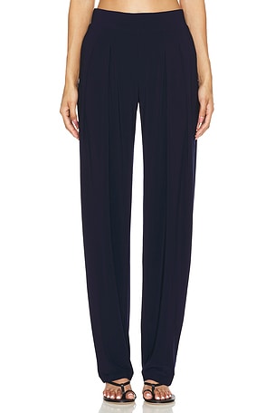 Low Rise Pleated Trouser Norma Kamali