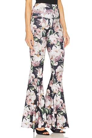 Norma Kamali Fishtail Pant in Blush