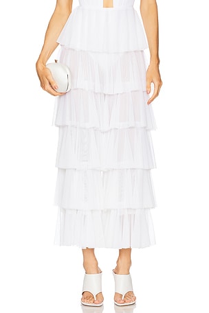 Wide Leg Ruffle Pant Norma Kamali