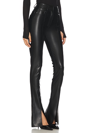 Norma Kamali Spat Jeans in Black