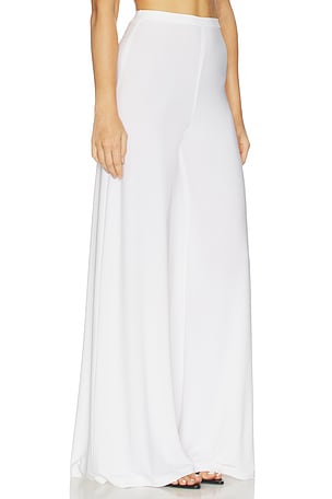 Norma Kamali x Lifestyle Bias Pant in White