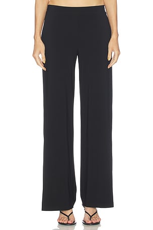 Flat Front Wide Pant Norma Kamali