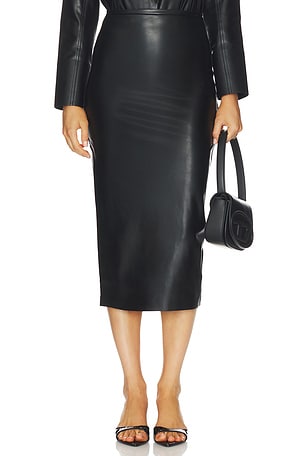 Straight Skirt To Midcalf Norma Kamali