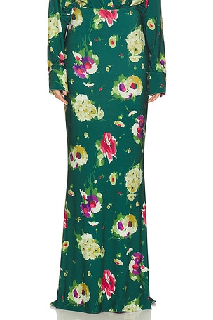 Obie Long Skirt Norma Kamali