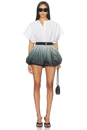 Super Oversized Sleeveless Puff Jumpshort Norma Kamali