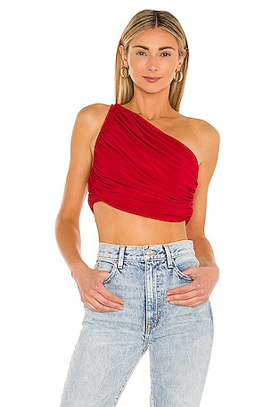 x REVOLVE Diana Crop Norma Kamali