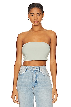 Strapless Cropped Top Norma Kamali
