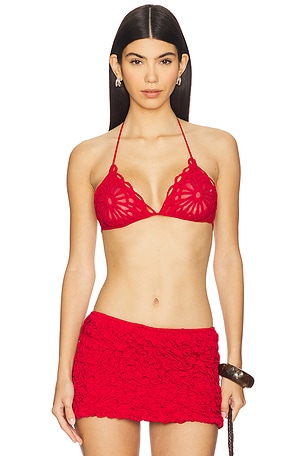 Scallop Bra Top Norma Kamali
