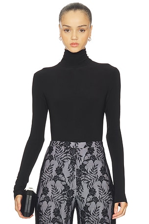 Long Sleeve Turtleneck Bodysuit Norma Kamali