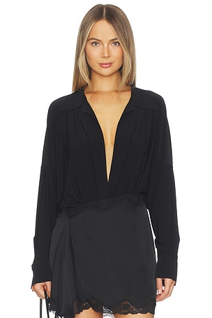 Super Oversized Boyfriend Nk Shirt Bodysuit Norma Kamali