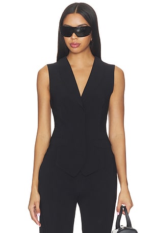 Vest With Lapel Norma Kamali