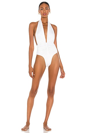 Halter Slinky Marissa One Piece Norma Kamali