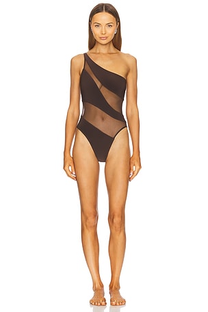 Snake Mesh Mio One Piece Norma Kamali