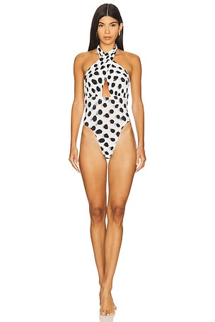 Cross Halter Mio Top Norma Kamali