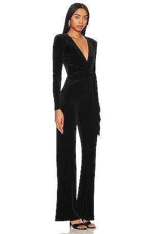 Nookie Vamp Jumpsuit in Black