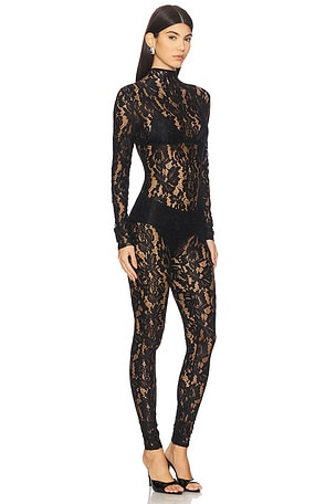 Nookie Lennox Catsuit in Black