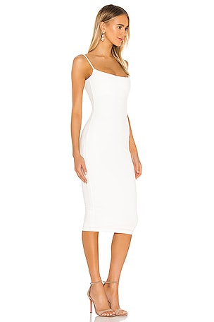 Nookie Bailey Midi Dress in White. Size XS. Also