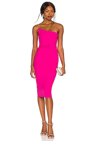 Lust One Shoulder Midi Dress Nookie