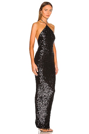 Nookie Treasure Gown in Black