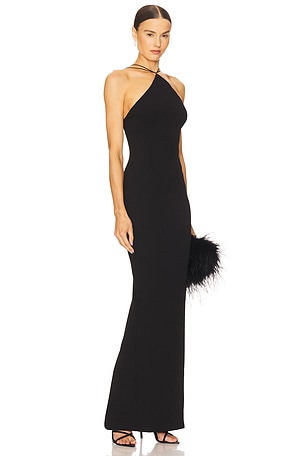 Nookie Trinity Gown in Black