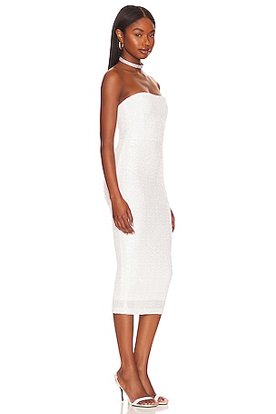 Nookie Fantasy Midi in White